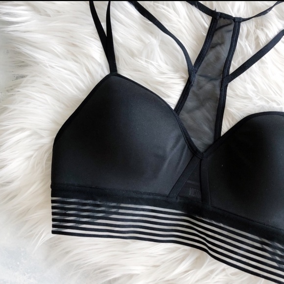 SOLD ❗Victoria's Secret VSX Black Sports Bra 🖤 - Picture 2 of 4